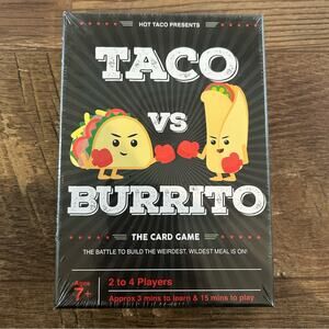 Taco vs Burrito The Card Game NIB